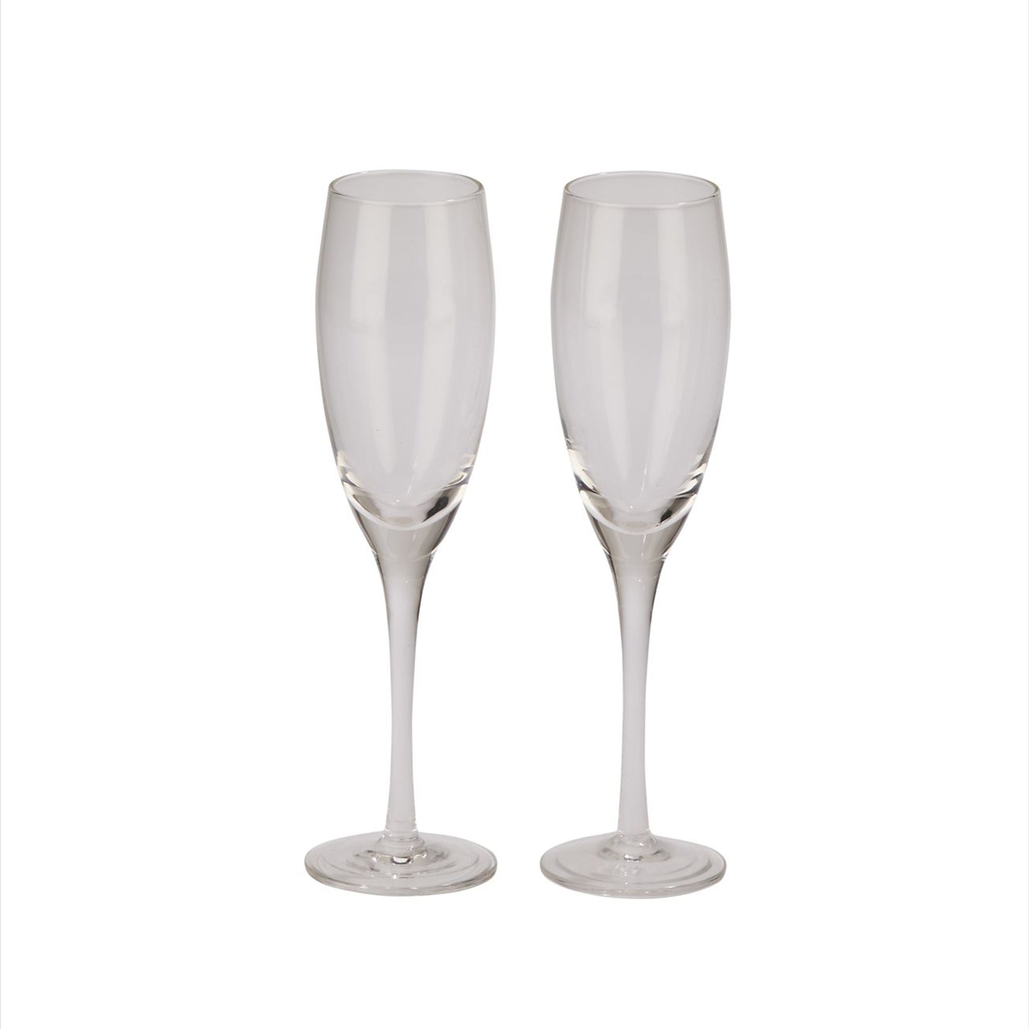 Claro Elegant Toasting Flutes Set of 2 | Champagne Glassware Gift Box - Hospitality World