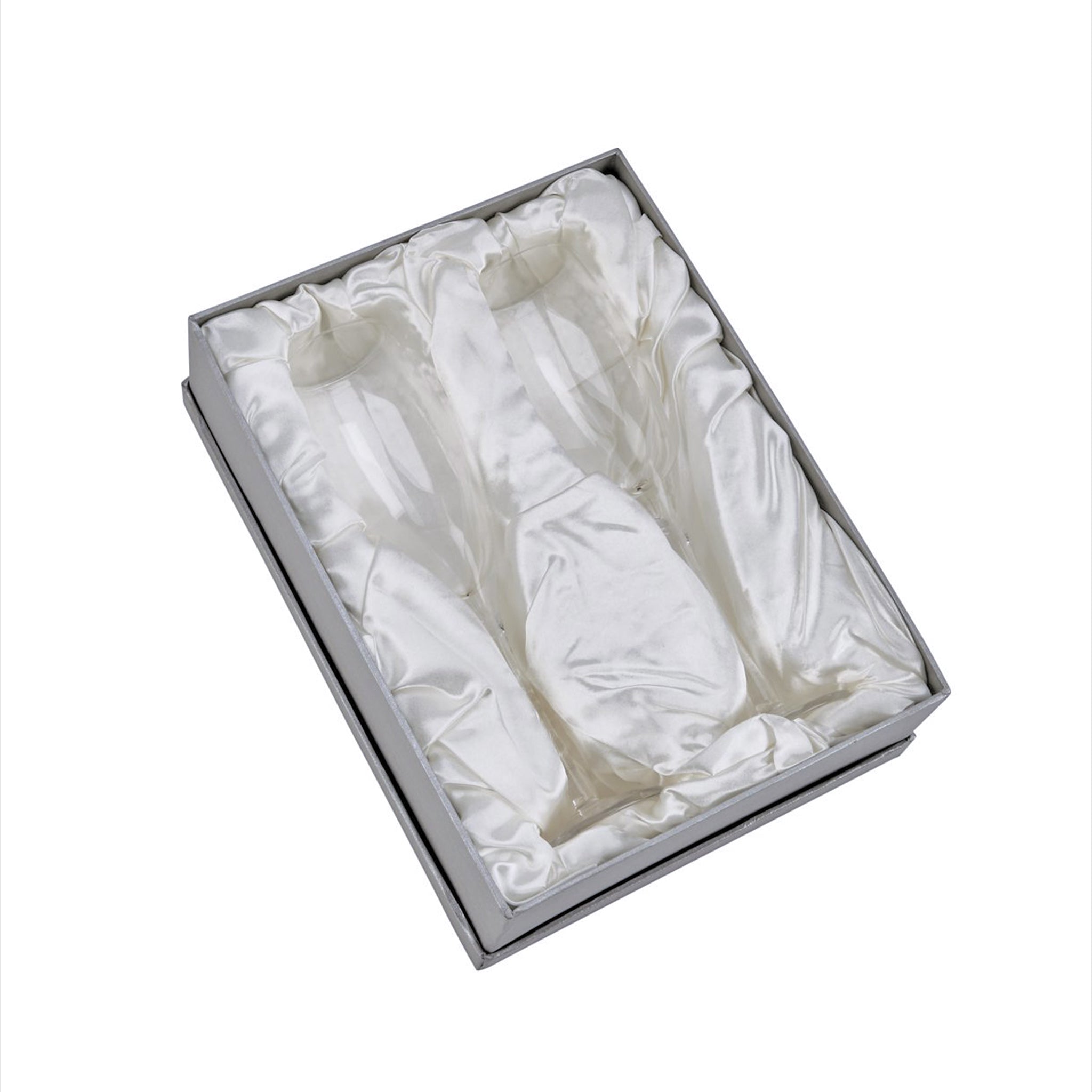 Claro Elegant Toasting Flutes Set of 2 | Champagne Glassware Gift Box - Hospitality World