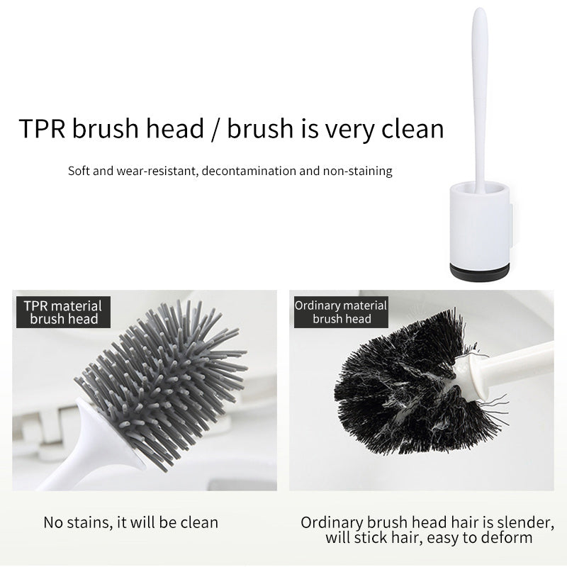 Free Punching 360° Bathroom Floor & Toilet Cleaning Brush - Hospitality World