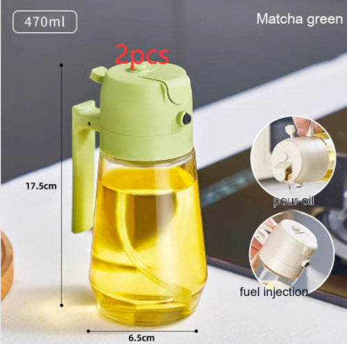 470ML 2-in-1 Olive Oil Sprayer and Pourer Dispenser for Cooking & BBQ - Hospitality World