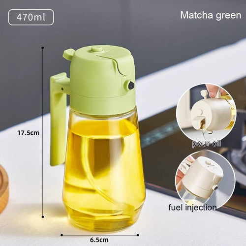 470ML 2-in-1 Olive Oil Sprayer and Pourer Dispenser for Cooking & BBQ - Hospitality World