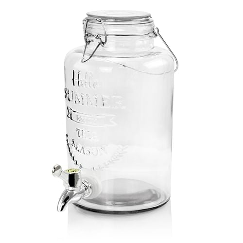2.5 Liter Mason Jar Glass Beverage