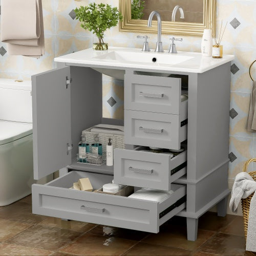 Modern Bathroom Vanity and Sink Combo Set - Hospitality World