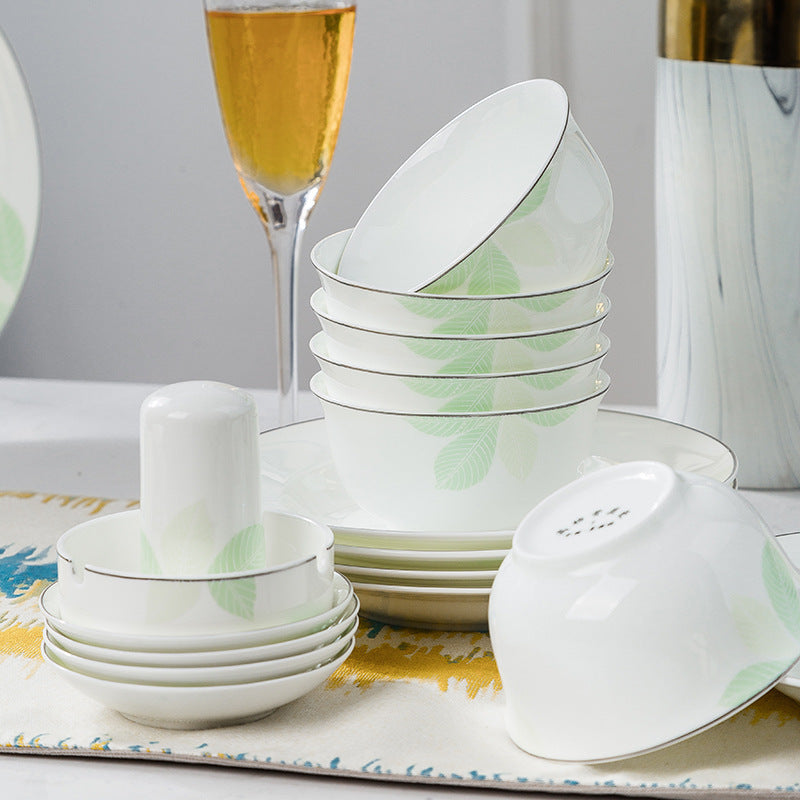 Bone China Tableware Set | 28- or 56-Piece Configuration | Hospitality World
