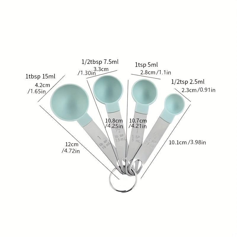 Multifunctional 8-Piece Measuring Cups & Spoons Set for Baking - Hospitality World