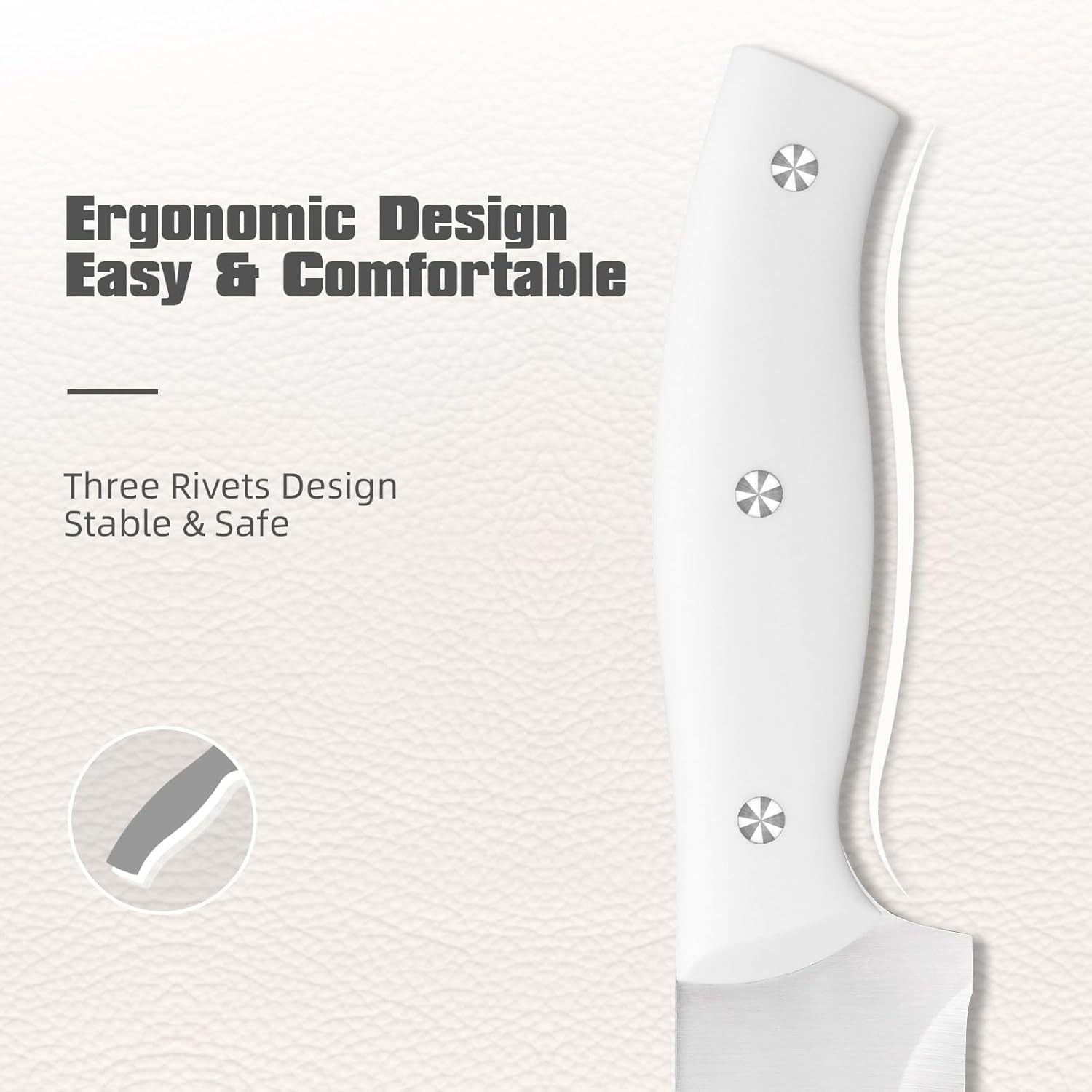 High Carbon Stainless Steel Kitchen Knife Set