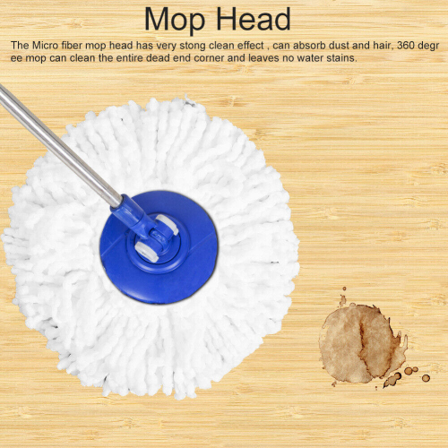 6-Pack Microfiber Mop Head Refills for 360° Spin Mops | Universal Fit & Washable - Hospitality World