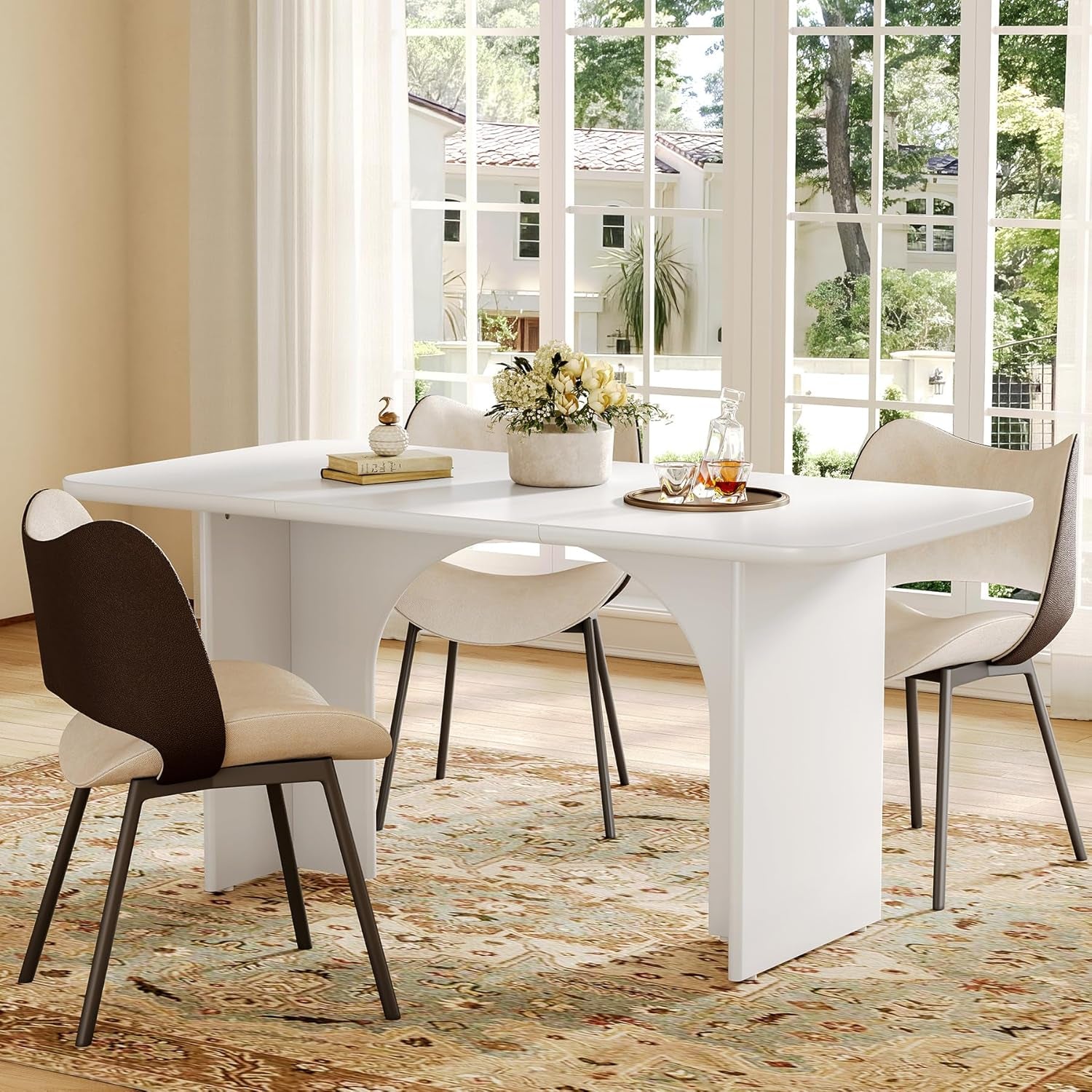 63-Inch Modern Dining Table