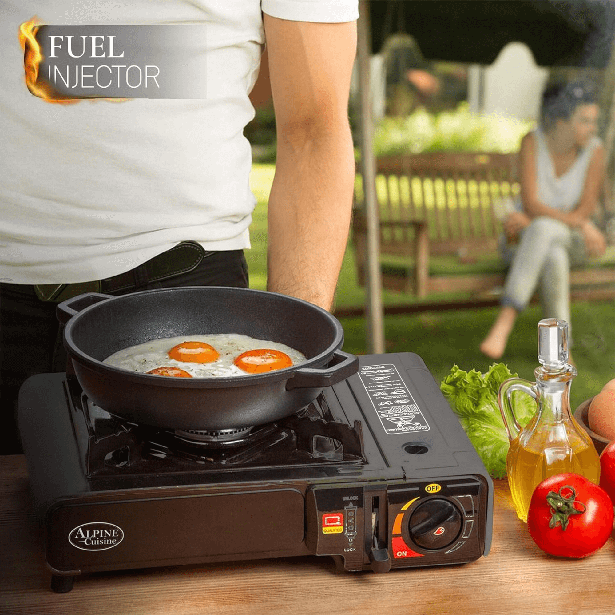 Alpine Cuisine Lightweight Portable Gas Stove for Outdoor and Indoor - Hospitality World