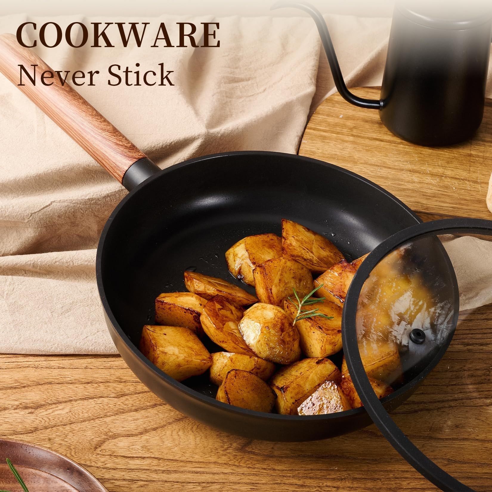 15-Piece Healthy Ceramic Cookware Set