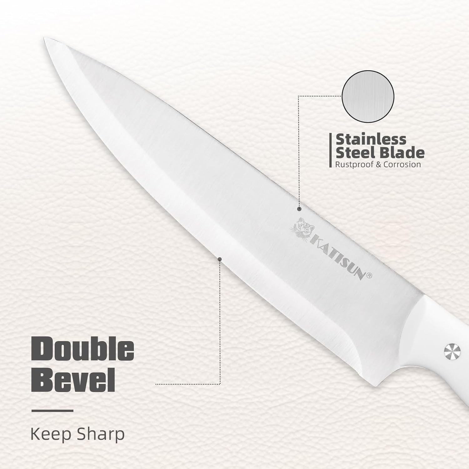 High Carbon Stainless Steel Kitchen Knife Set