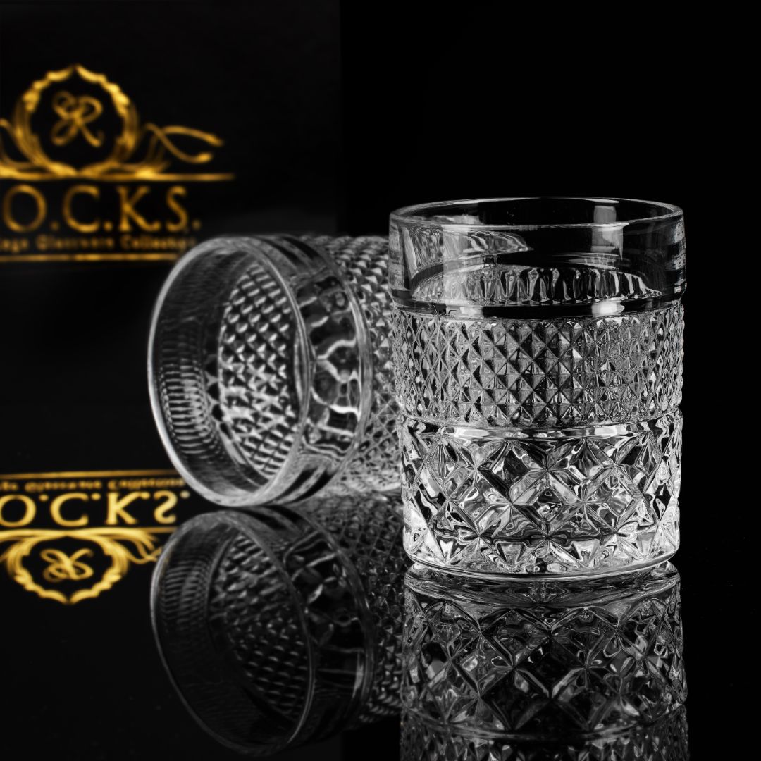 Admiral Crystal Whiskey Glasses Set (4) | The Privilege Collection - Hospitality World