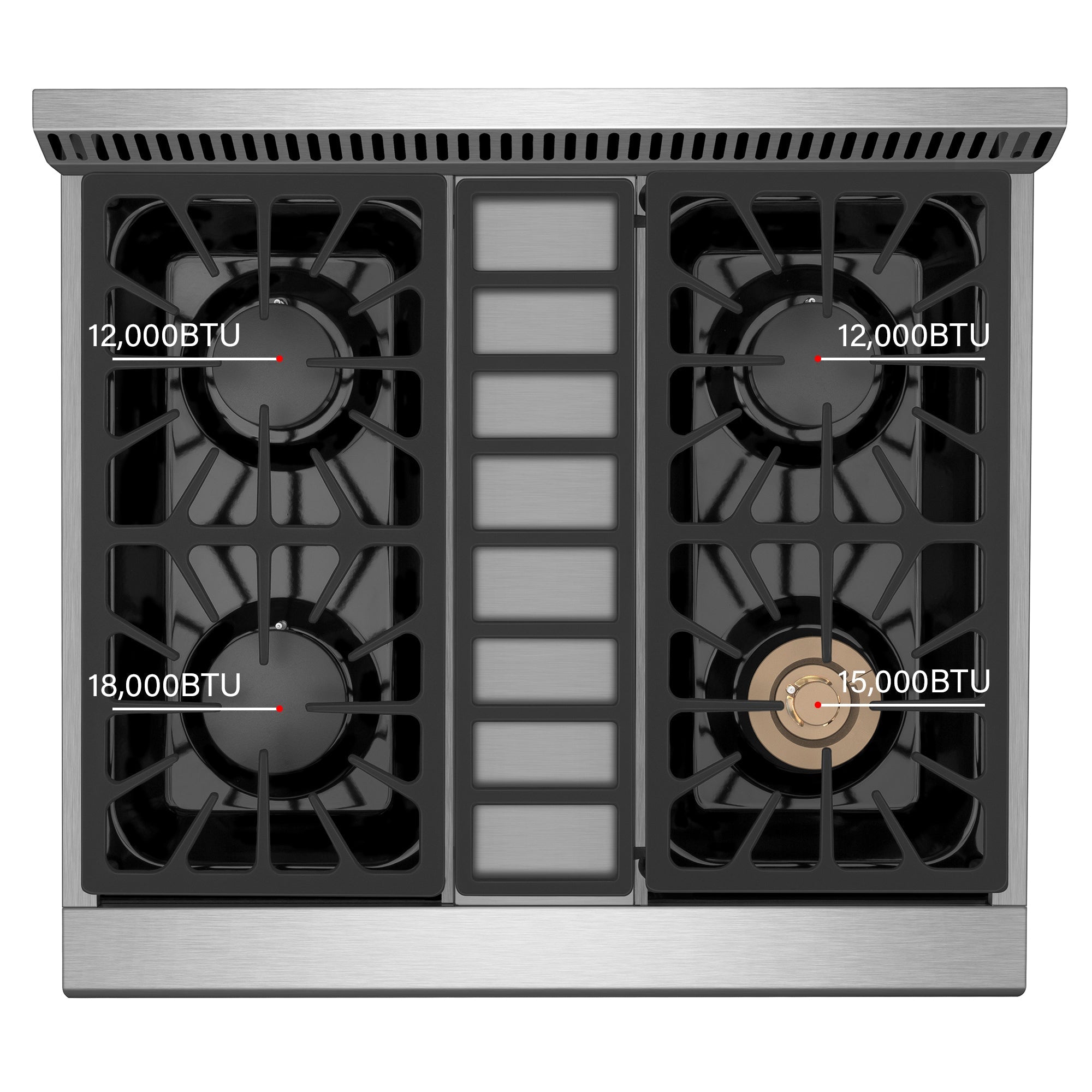 30 Inch Freestanding Gas Range Cooktop and Oven - Hospitality World