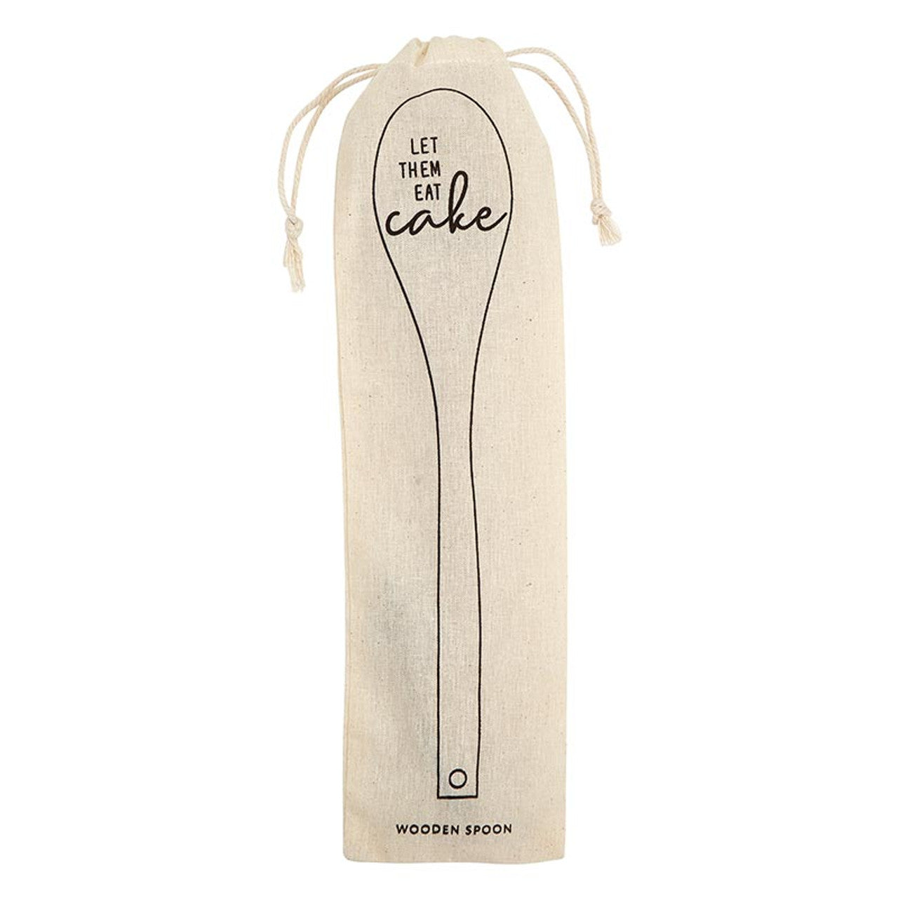 Cute "Let Them Eat Cake" Marie Antoinette Wooden Cooking Spoon - Hospitality World