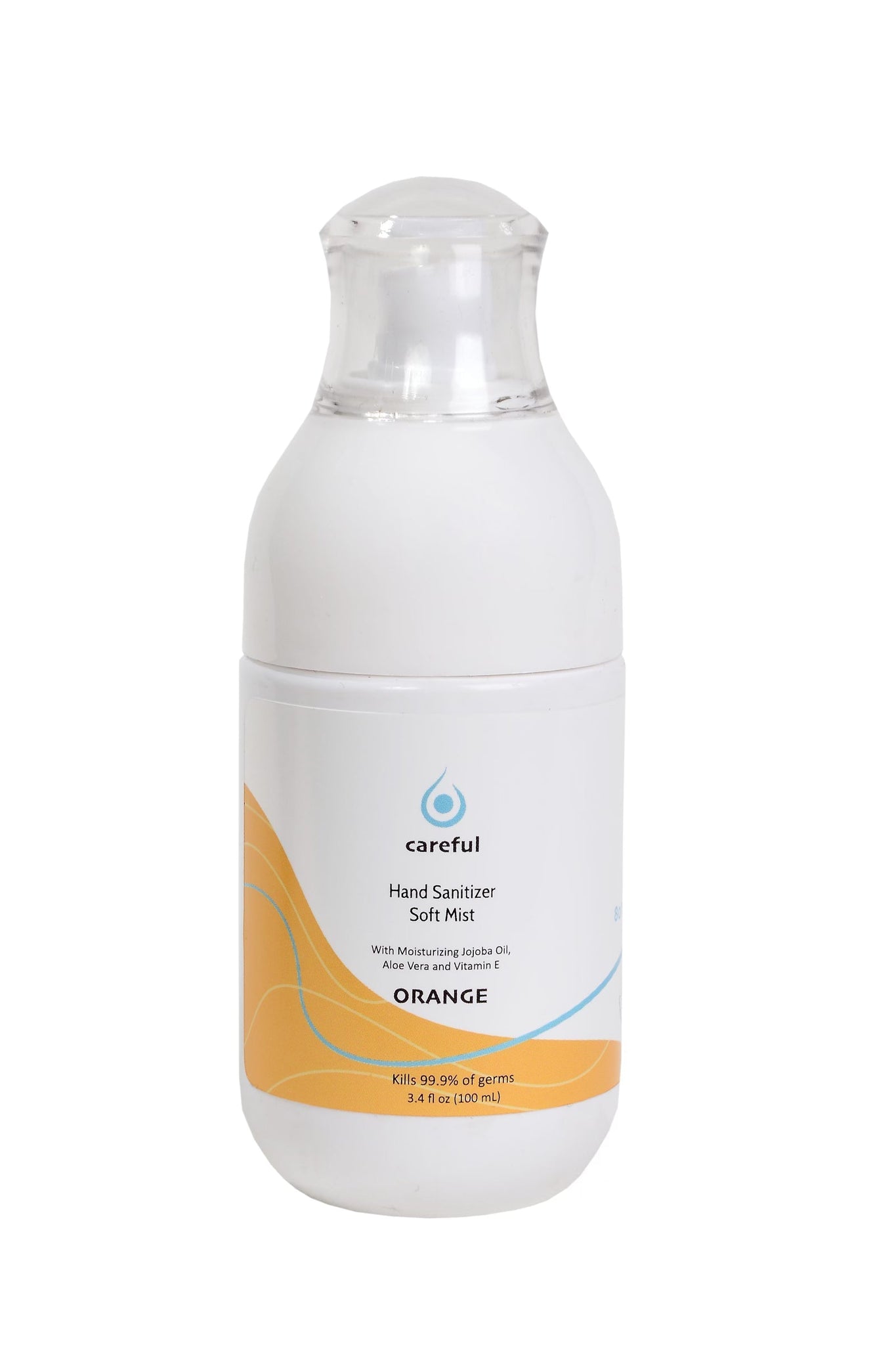 Careful Soft Mist 80% Alcohol Hand Sanitizer Spray | Real Orange (50ml) - Hospitality World