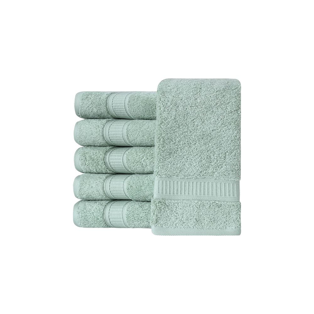 Turkish Cotton Hand Towel Set (6 Pack) - Hospitality World