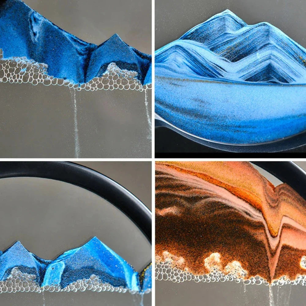 Dynamic 3D Deep Sea Sand Art Moving Sandscape Picture - Hospitality World