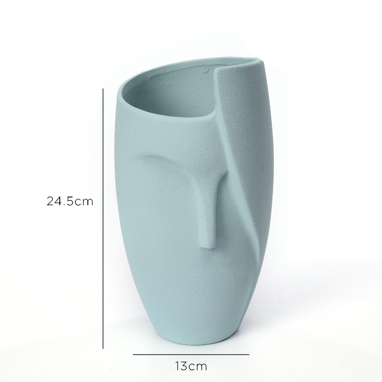 Unique Ceramic Face Planter for Modern Home Decor - Hospitality World