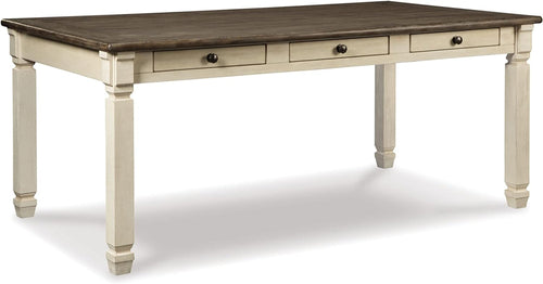 Bolanburg Farmhouse Dining Table with Storage Drawers | Seats 6 - Hospitality World