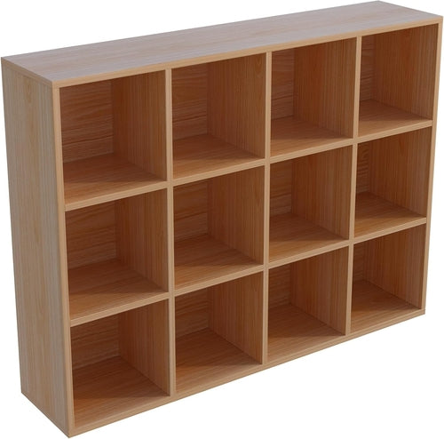 Modern 12-Cube Storage Shelf Bookcase & Display Unit - Hospitality World