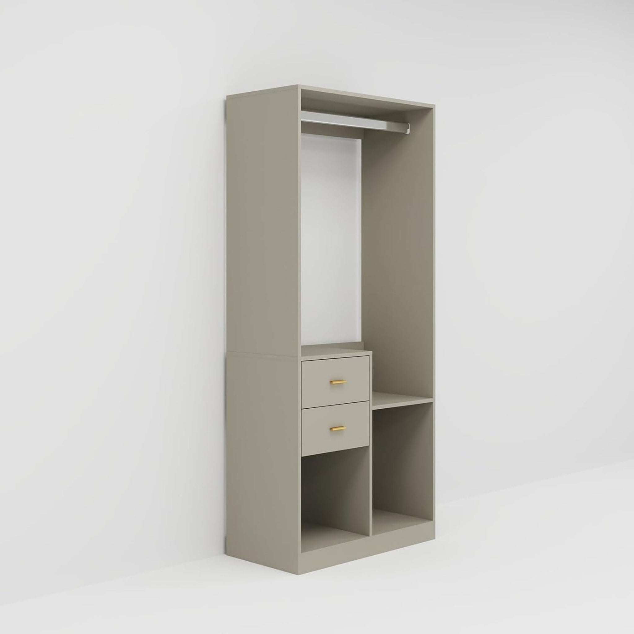 Wooden Stand-Alone Wardrobe Closet System - Hospitality World