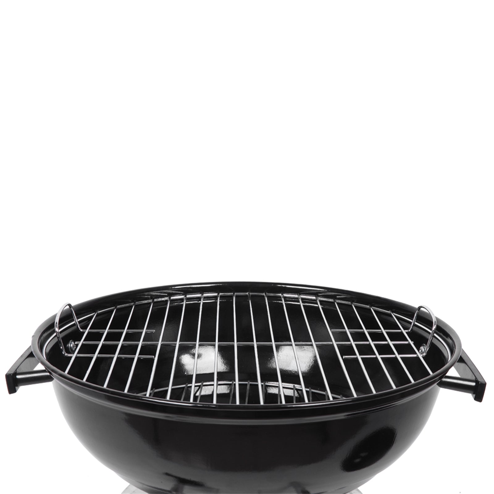 18-Inch Portable Apple Charcoal BBQ Grill for Outdoor Camping and Cooking - Hospitality World