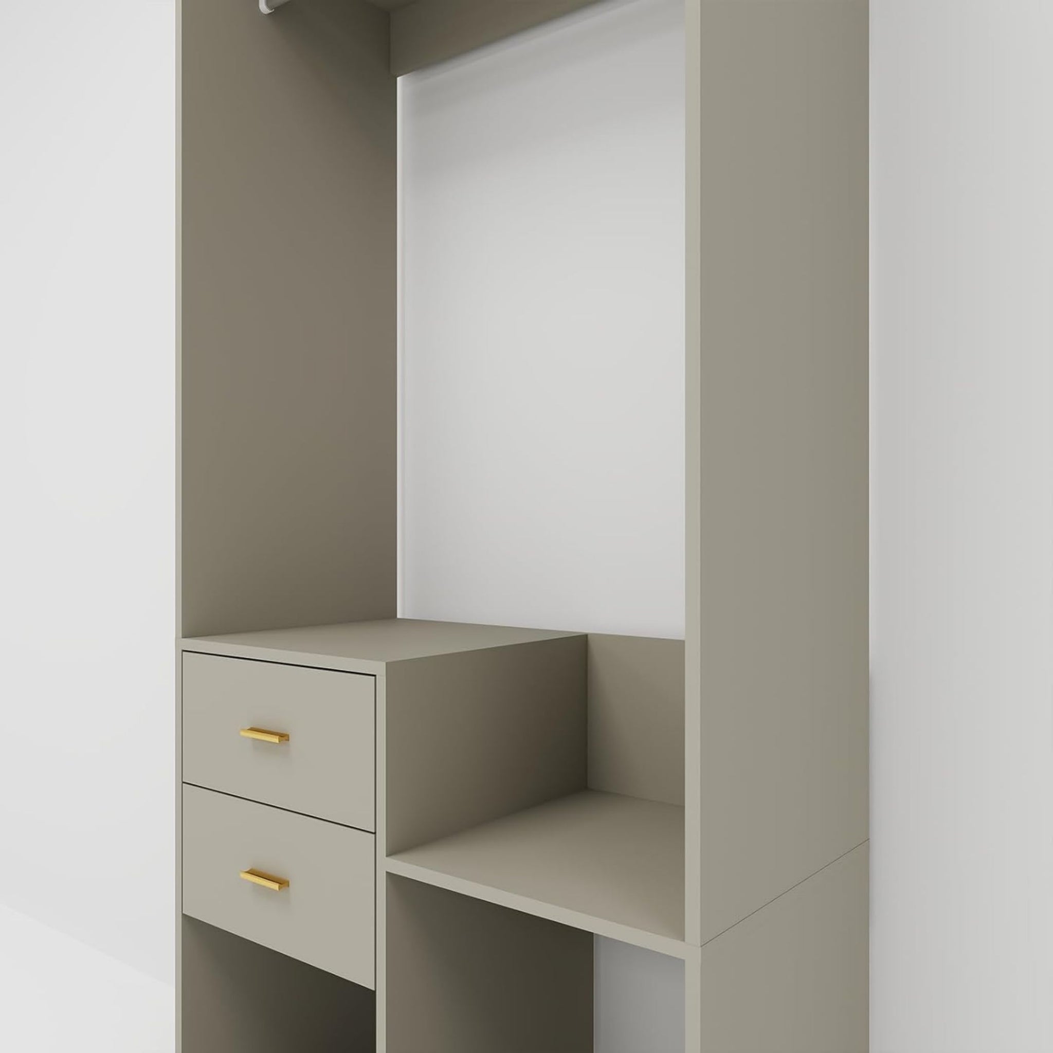 Wooden Stand-Alone Wardrobe Closet System - Hospitality World