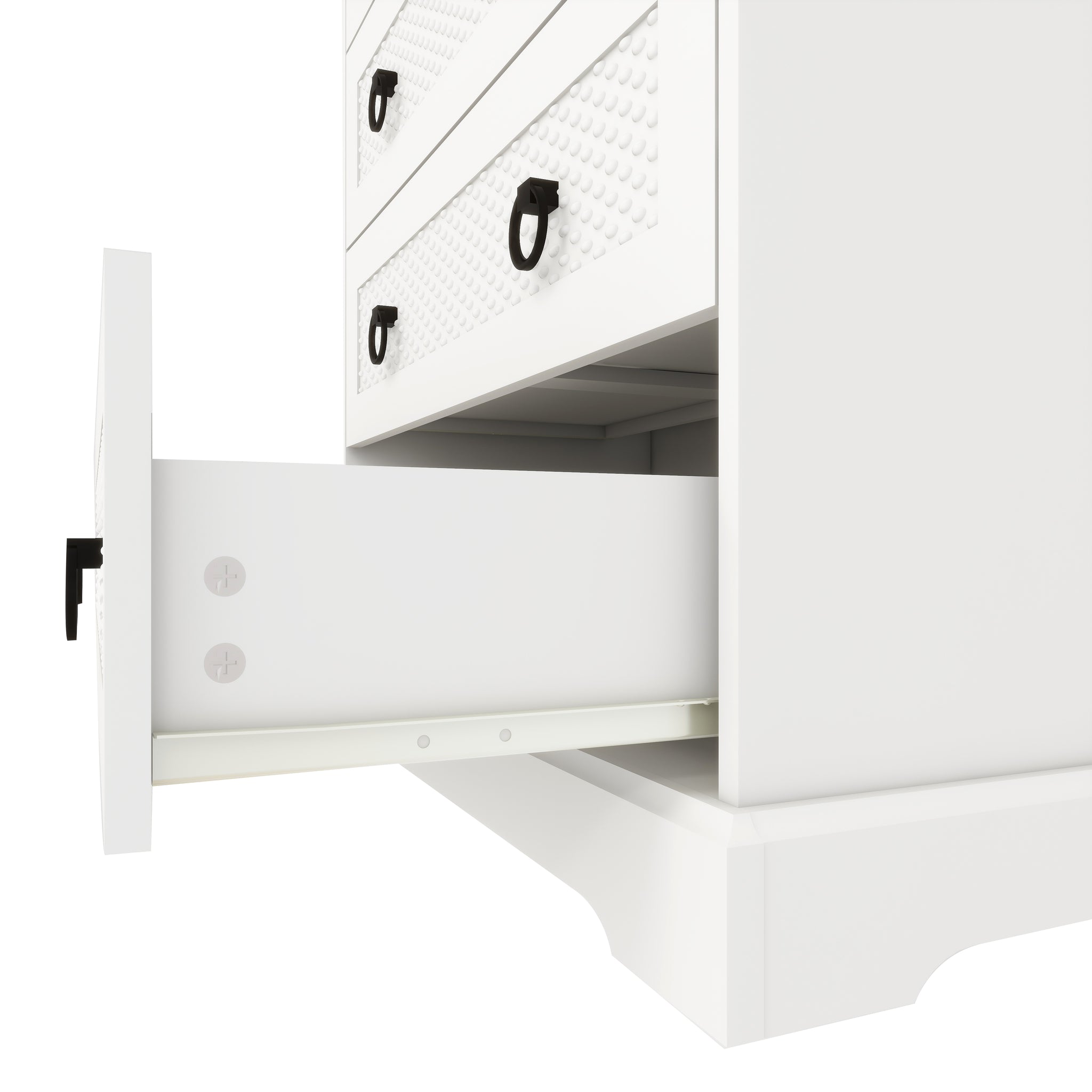 Modern 5-Drawer Dresser Storage Cabinet Organizer - Hospitality World