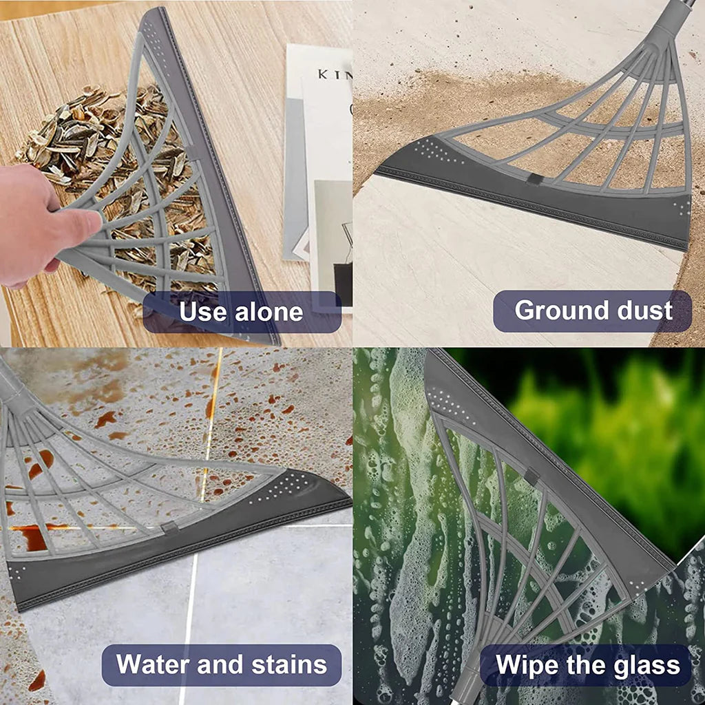 TikTok Viral Ultra Broom - 3-in-1 Magic Squeegee Scraper for Floors & Windows - Hospitality World