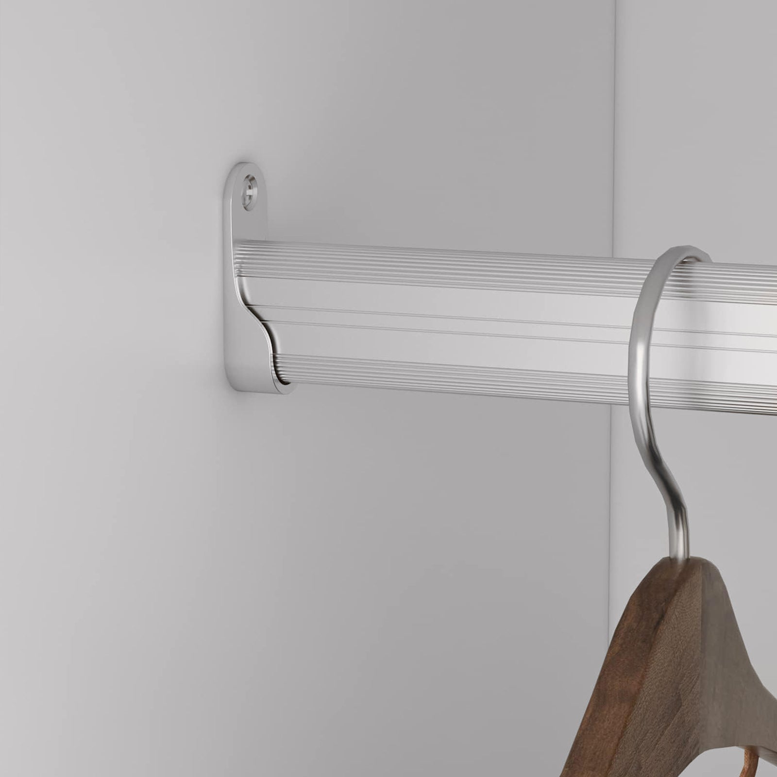 Portable Clothes Organizer System with Shelf - Hospitality World