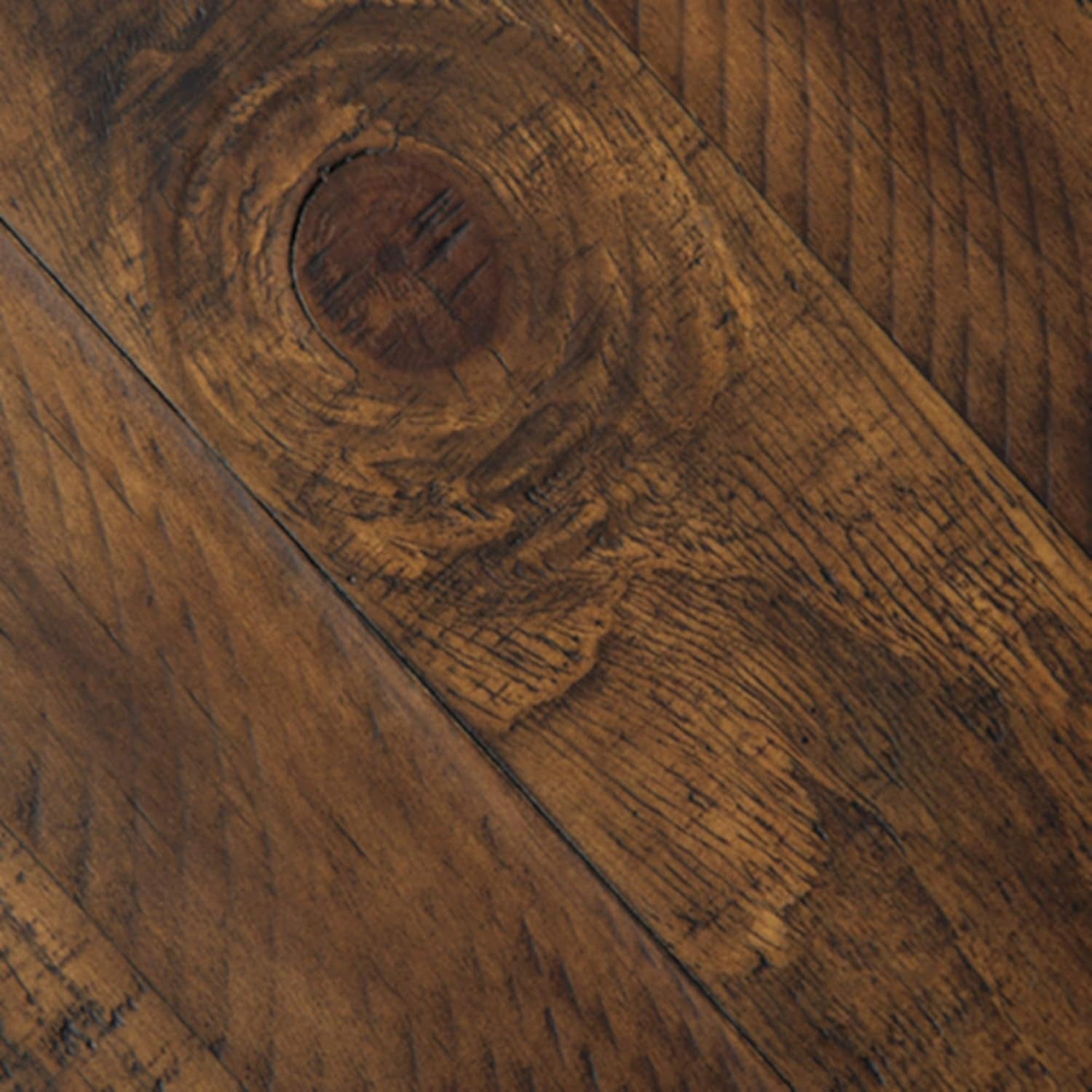 Valebeck Farmhouse Rectangular Extension Dining Table | Seats Up to 8, Two-Tone Finish - Hospitality World