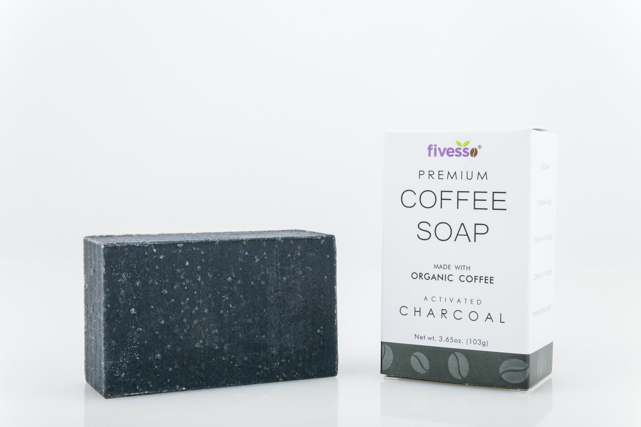 Activated Charcoal Premium Coffee Soap Bar - Hospitality World