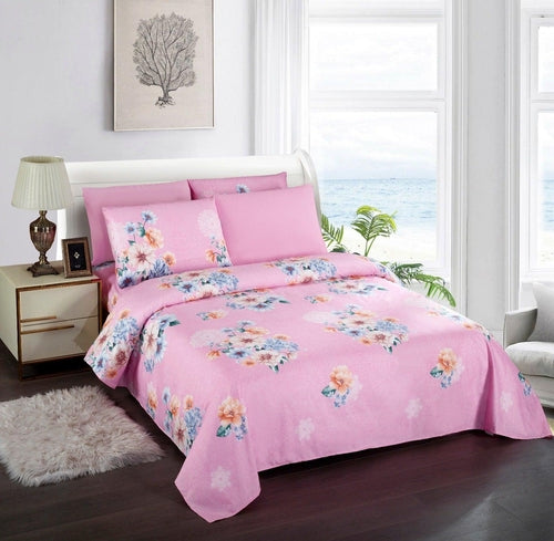 Pearl Bay Luxury 6-Piece Bed Sheet Set | 1800 TC Soft Brush Microfiber - Hospitality World