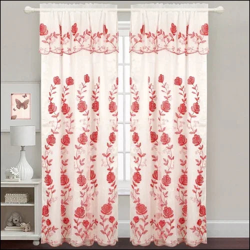 Zoey - Embroidered Panel With Backing - Set of Two - Assorted Colors